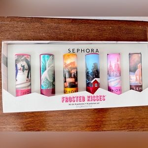 Sephora Frosted Kisses Lipstick Set / NWT/Sealed